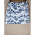 SWING CONTROL Blue White Farm Outdoors Print Sporty Active Golf Skort SZ 12