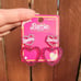 Barbie Allover Print Pin Display Crossbody Bag set B