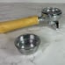 Ascaso Espresso Machine Coffee Handle Wood and Steel
