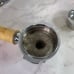 Ascaso Espresso Machine Coffee Handle Wood and Steel