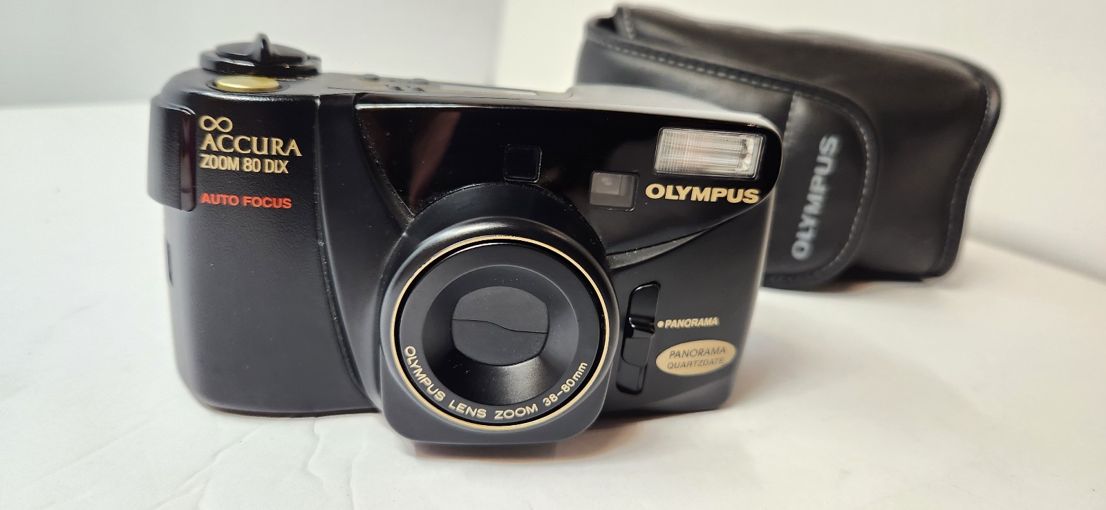 Olympus OZ 80 Zoom Auto Focus Black Point & Shoot Film Camera