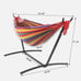 2 Person with Carrying Black Case Portable Hammock with Stand Outdoor Patio
