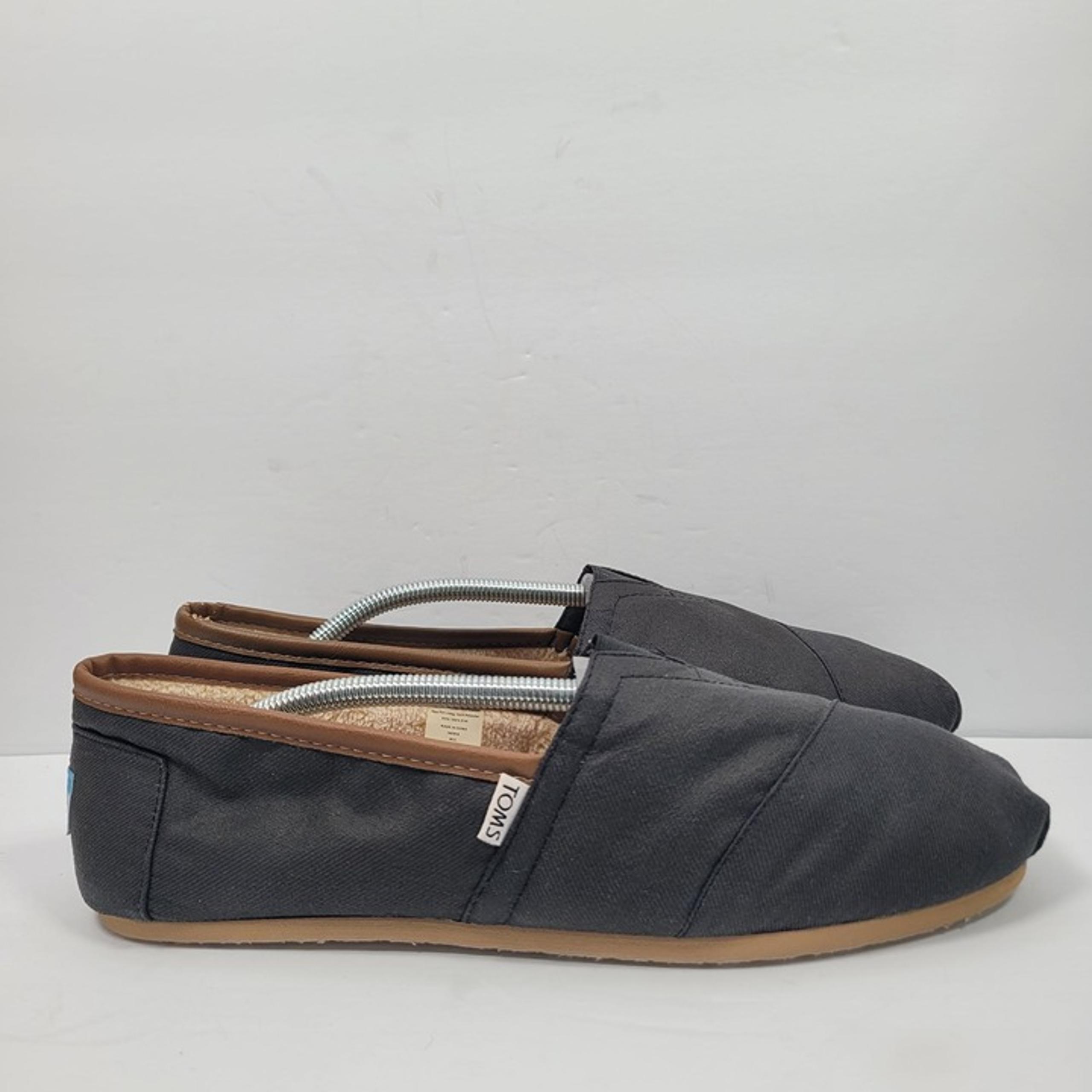 Alpargata Men's Black Slip-On Shoes US Size 13 NWOT - TOMS
