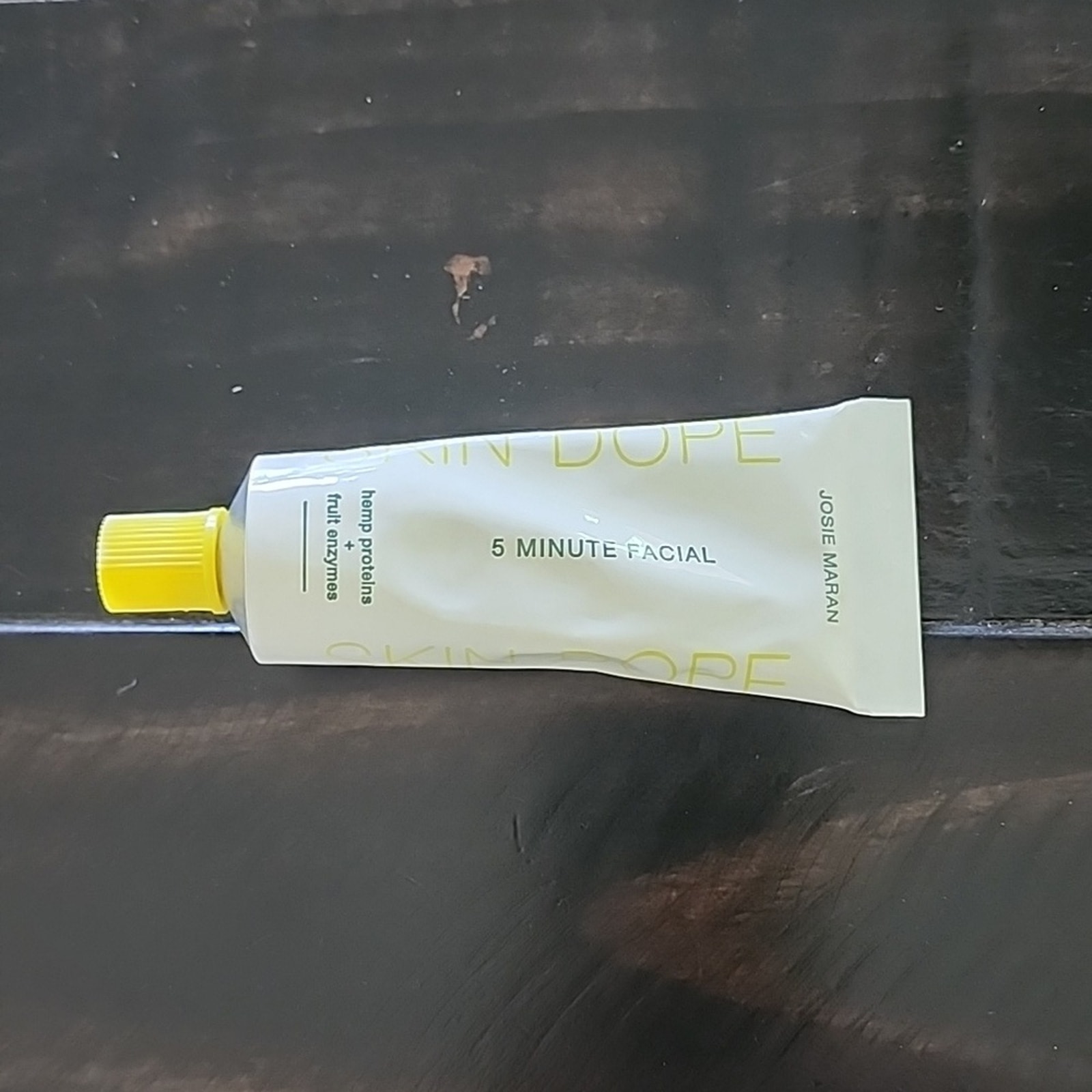 JOSIE MARAN Mask 5 Minute Facial Mask Argan Oil Fruit Enzymes Unscented 2 oz