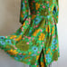 Vintage 1960s Jumpsuit, Rosa Ray Floral Print Cutoff Shorts Romper, Flower Power
