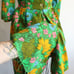 Vintage 1960s Jumpsuit, Rosa Ray Floral Print Cutoff Shorts Romper, Flower Power