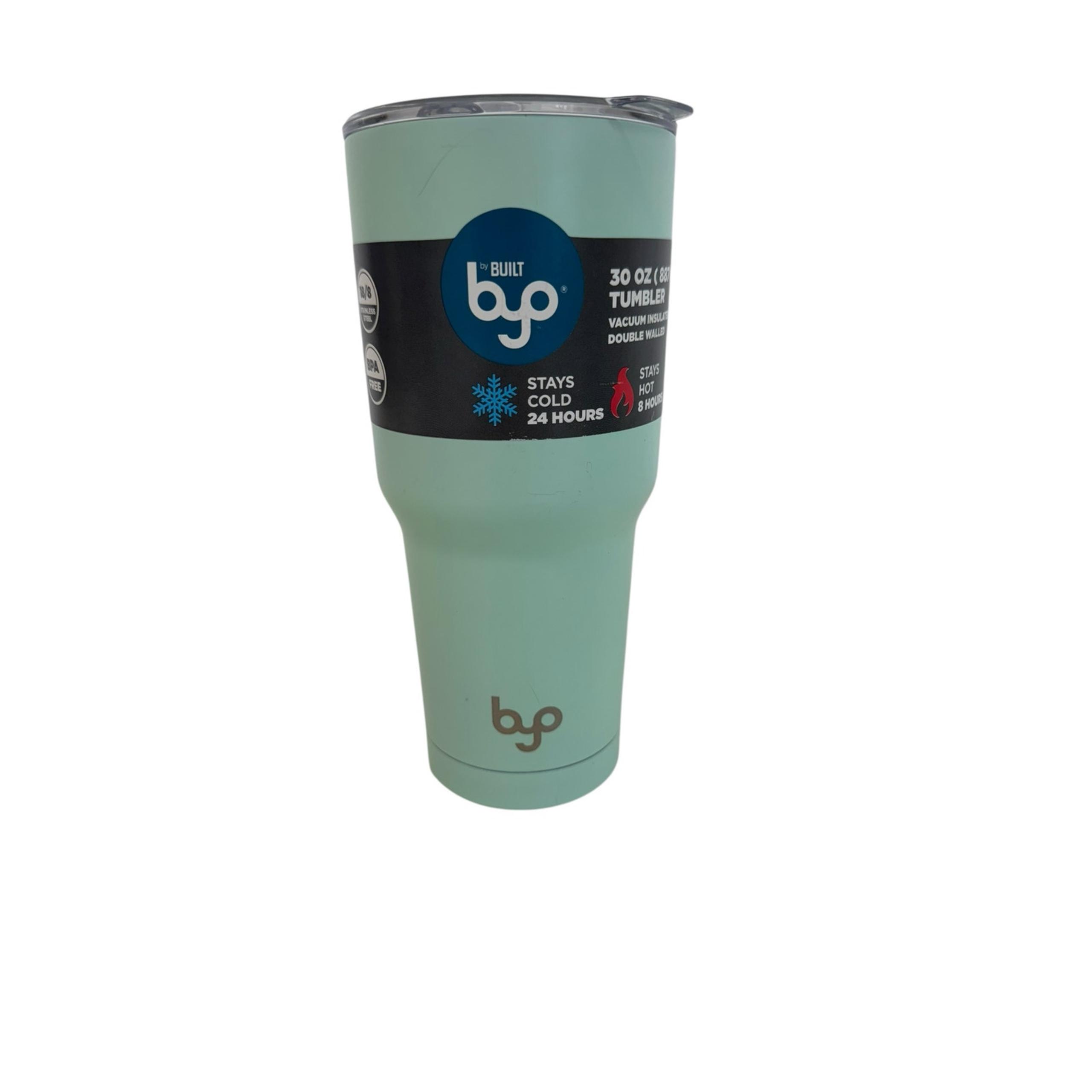 BYO by BUILT 30 Ounce Double Walled Stainless Steel Tumbler