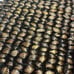 Saro Lifestyle Kailua Hyacinth Placemats in Black (Set of 4)
