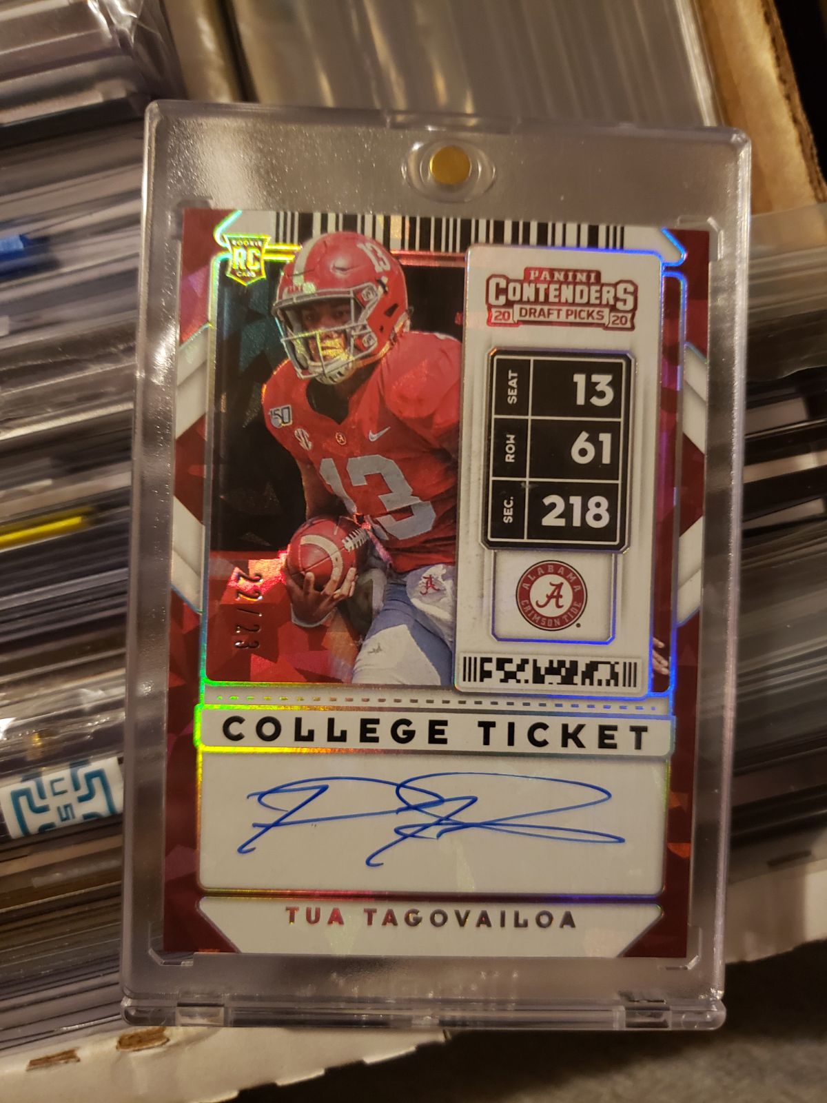 tua tagovailoa auto rookie