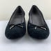 Stuart Weitzman Quilty Black Suede Wedge