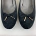 Stuart Weitzman Quilty Black Suede Wedge