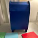 Melissa & Doug Stamp & Sort Post Office Wooden Mailbox 6 Letters 5 Stamps No Key