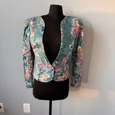 Nah Nah Collection by Jonathan Tait Womens Petites Sequin Blazer Size 10P