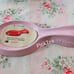 Le Creuset Chiffon Pink Traditional Style Spoon Rest Holder Authentic Stoneware