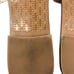 Sam Edelman Womens 9 Bay Leather Double E Logo Slide White Leather Sandals