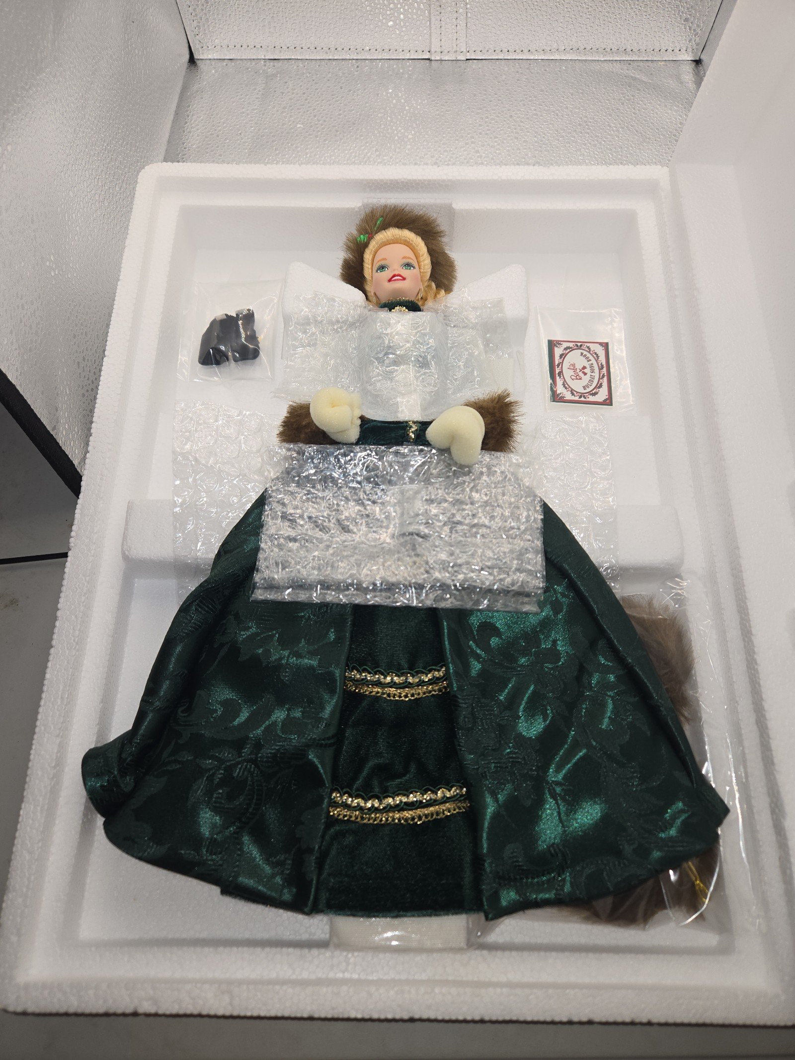 Limited Edition 1996 Holiday Caroler Barbie Doll