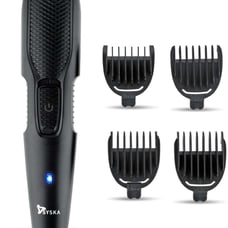 SYSKA HT200U Beard Pro Trimmer Runtime: 40 Mins Cordless Use (Black)
