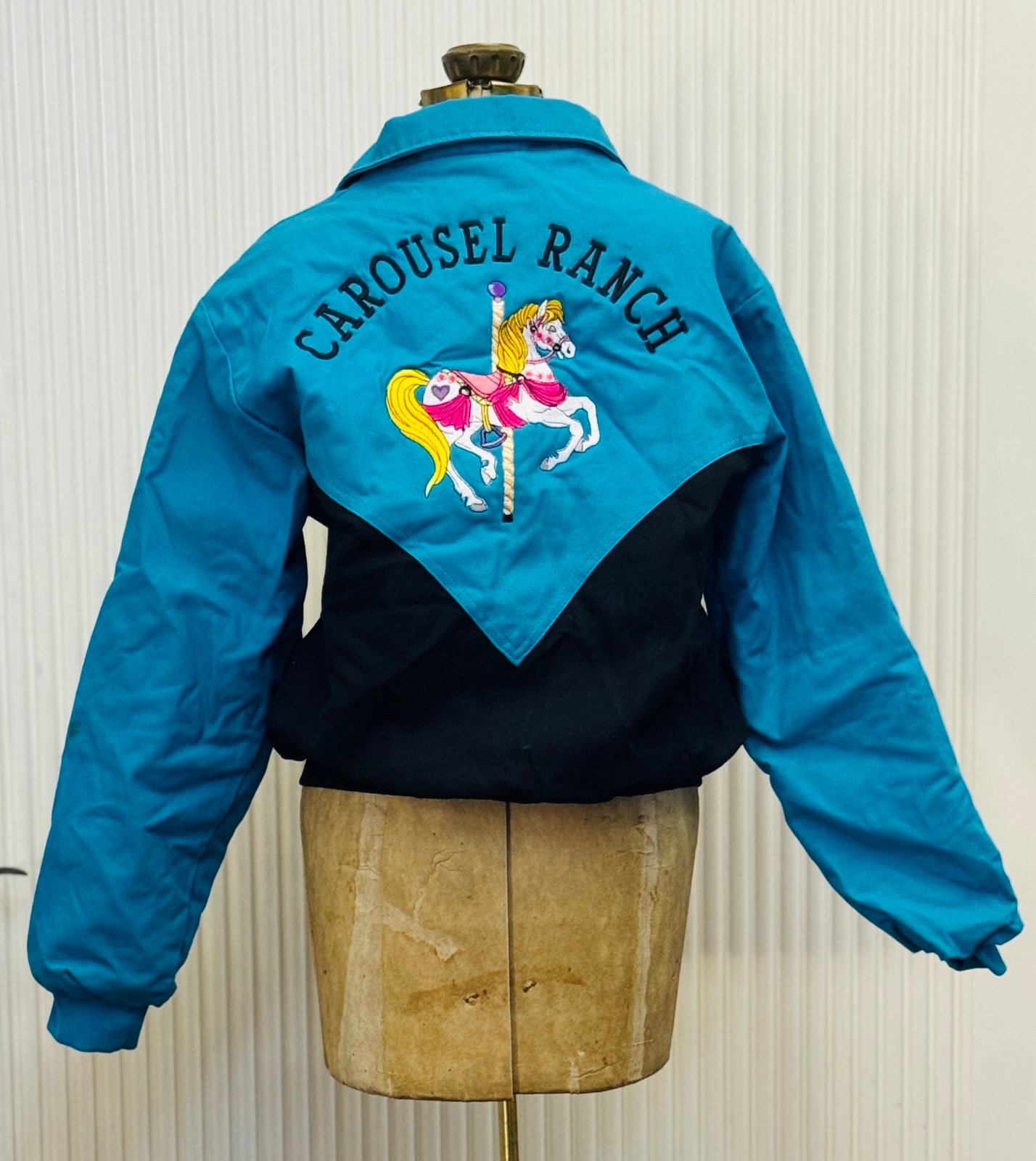 Vintage embroidered western style coat