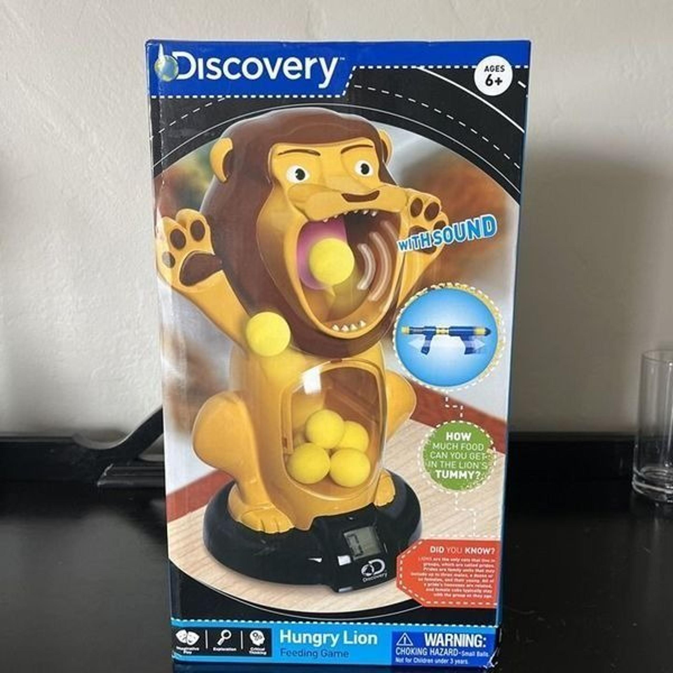 Discovery Kids Hungry Lion Feeding Game