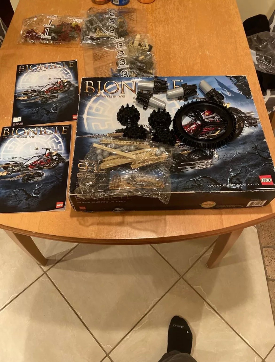 Lego 8995 Rare Set From 2009 100% Complete Sealed bags and extra parts