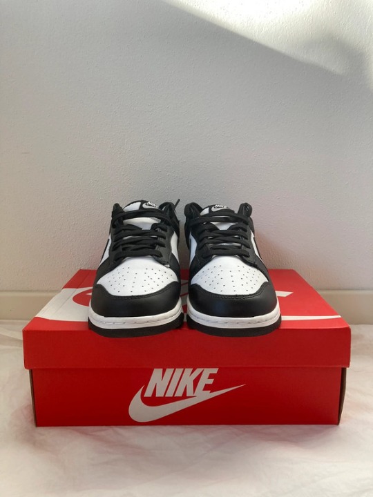 80% Off - Nike Dunk Low Black White Size 5.5 Casual shoes. - Mid-Season:£63[hoWomen_5092181ua]