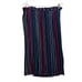 Vintage JANAN STUDIO Saks 2-Piece Outfit Set Black Striped Pleated Skirt LARGE