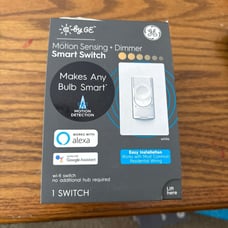 Motion Sensing & Dimmer Smart Switch