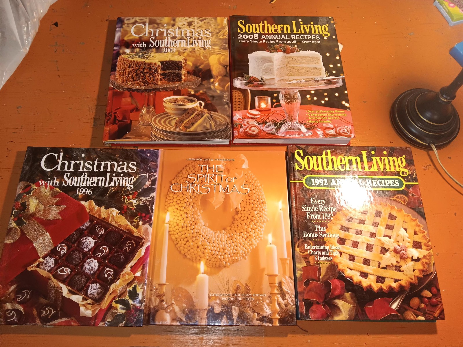 Lot of 5 cookbooks