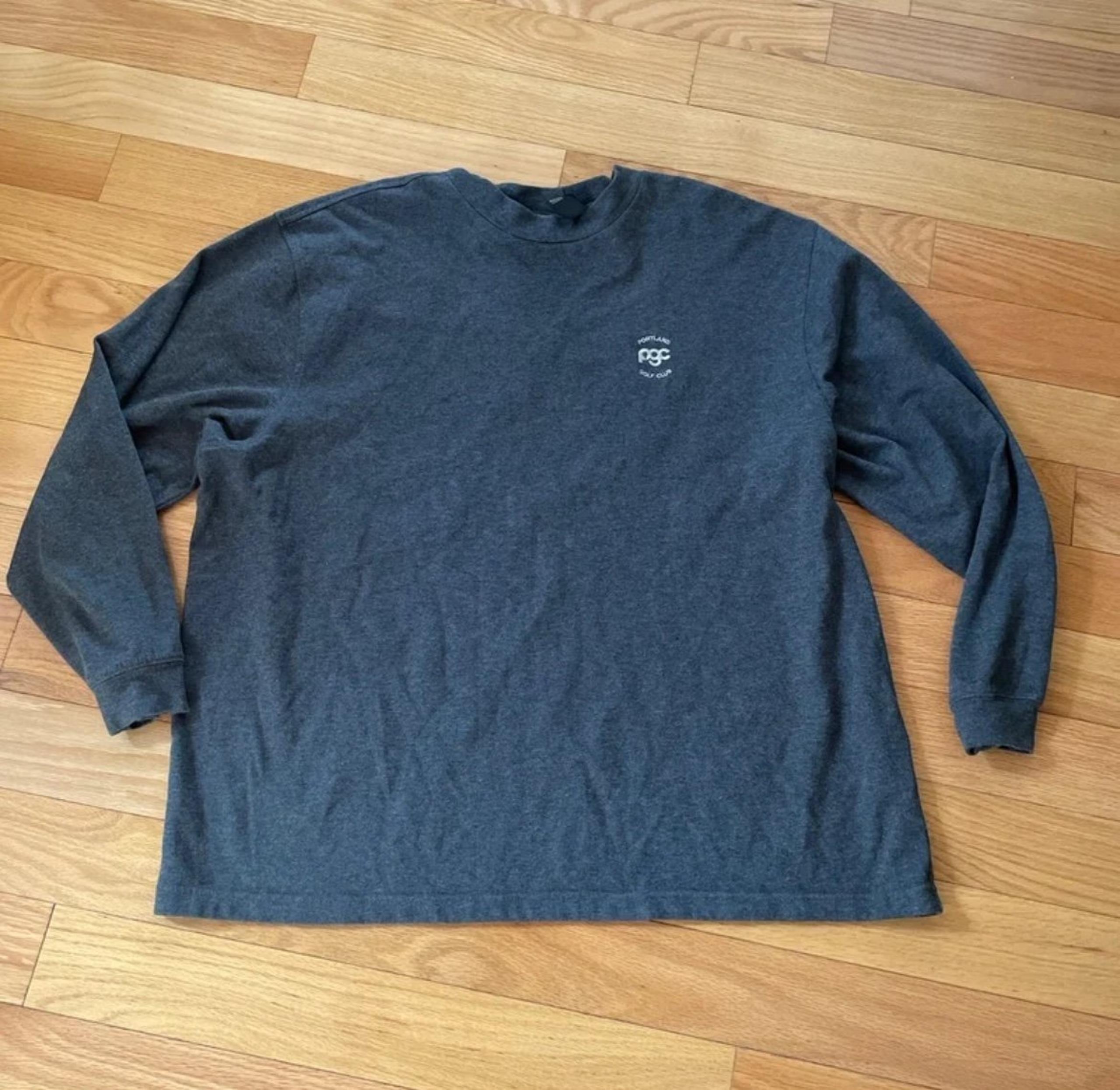 Portland Golf Club Performance grey pullover men’s XXL - Antigua
