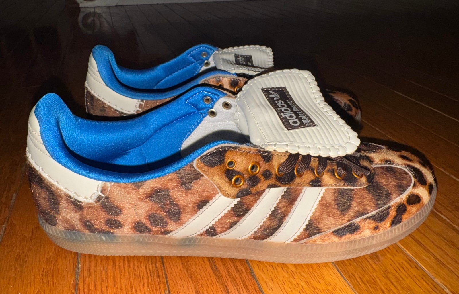 Adidas Samba Pony x Wales Bonner Leopard | IE0578 MENS 11 Sneakers Shoes