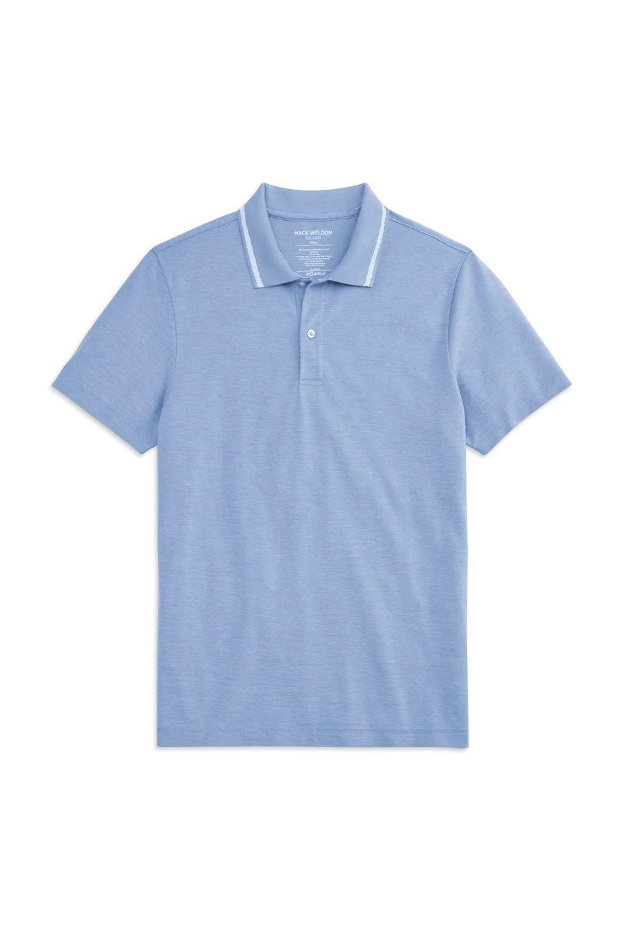 Mack Weldon SILVER Pique Polo - Medium