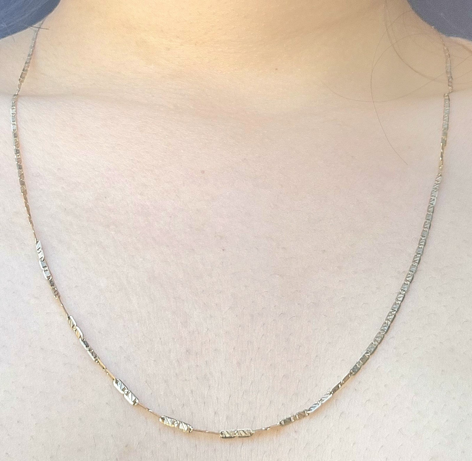 Solid 14k Gold Fine Chain Necklace