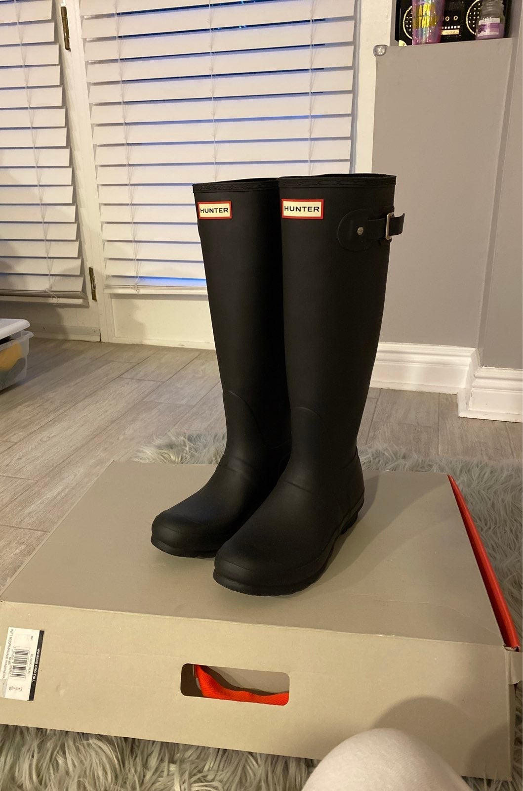 Hunter rain boots