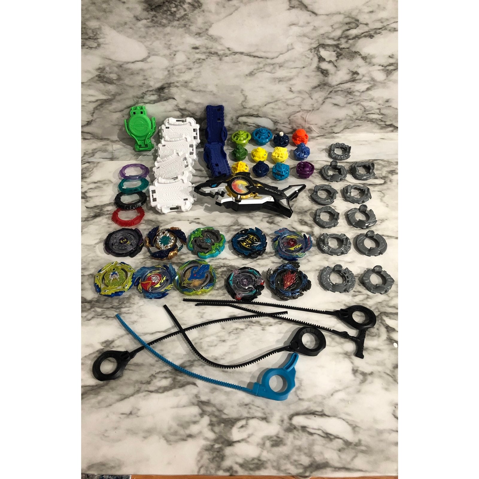 Huge Beyblades lot lol
