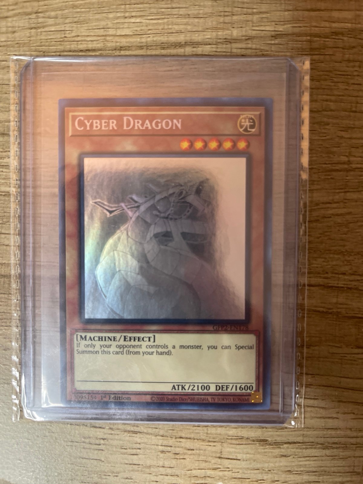 Cyber Dragon (Ghost Rare)