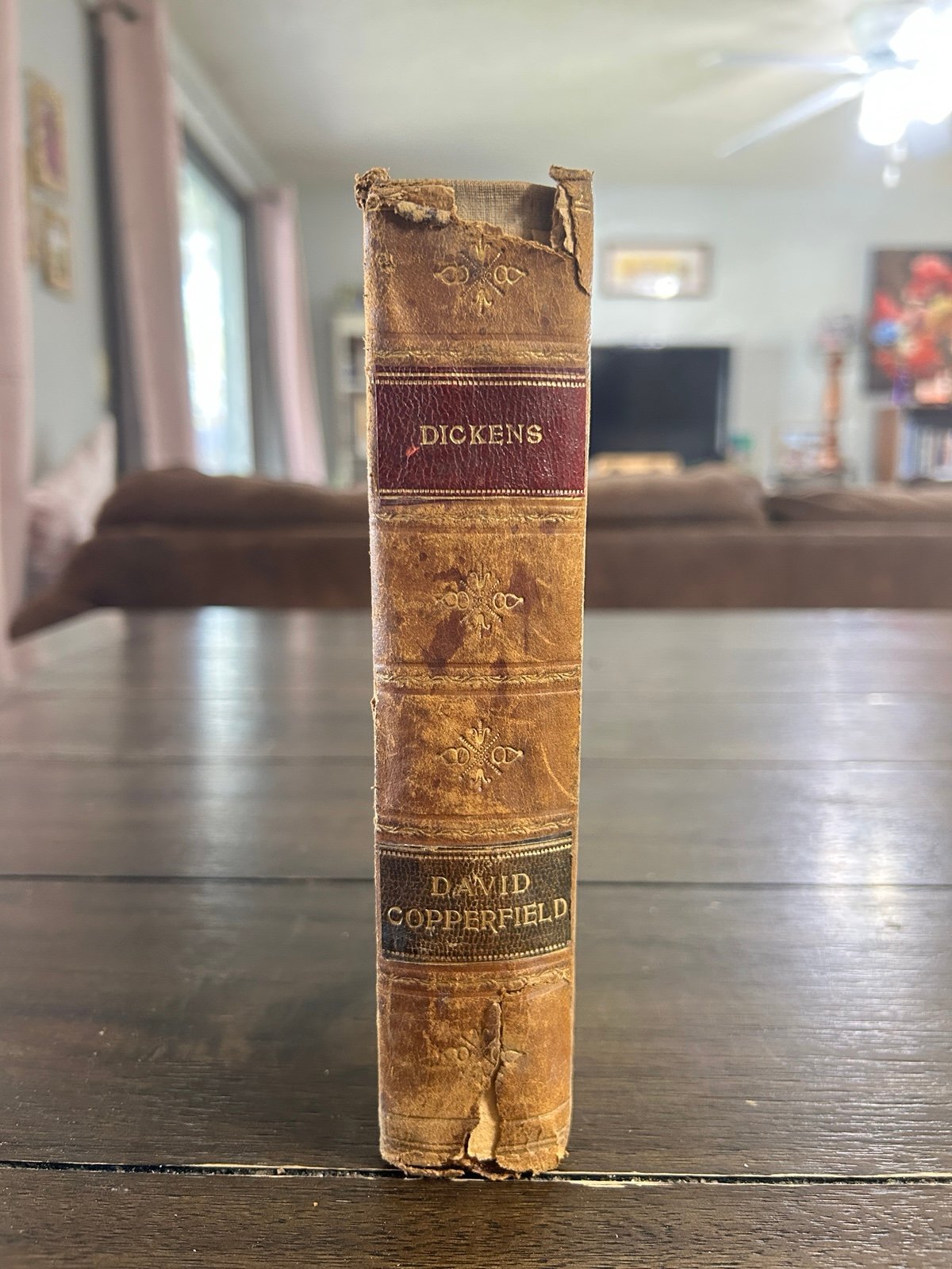 RARE 1870 Charles Dickens David Copperfield Book Vintage Antique Collectible
