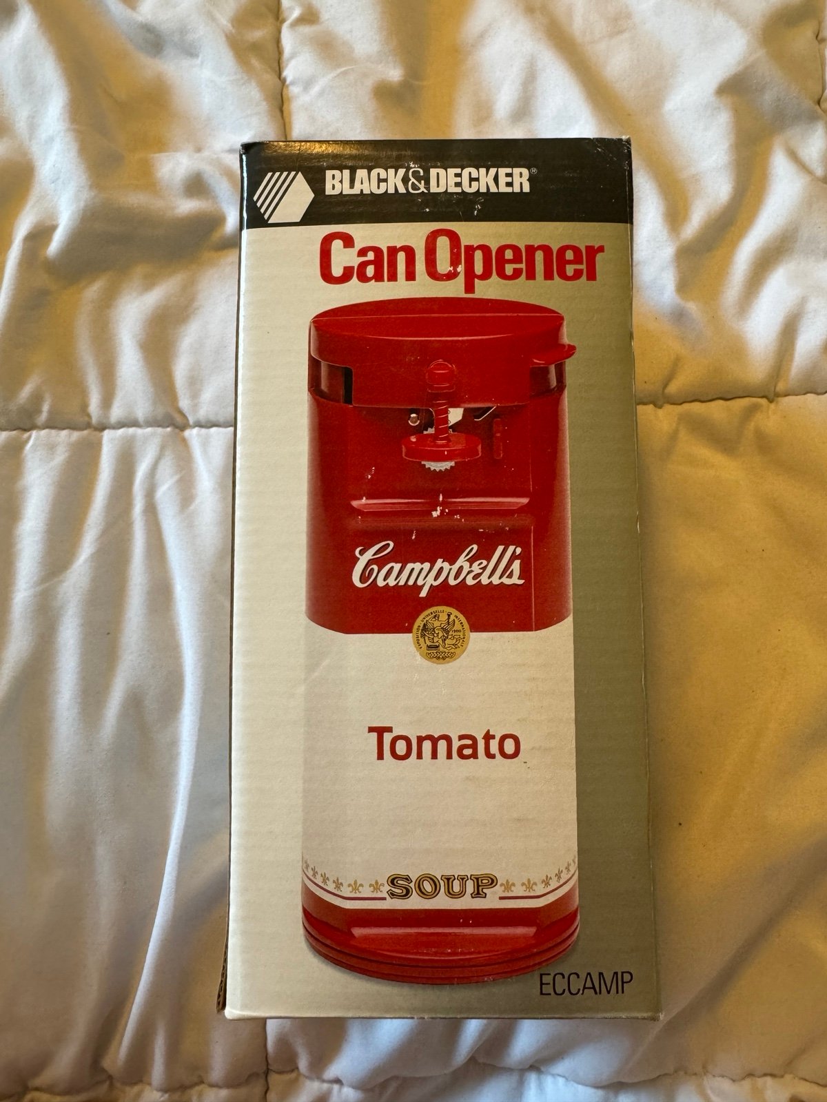 Vintage 1990 Black & Decker Campbell’s Tomato Soup Can Opener