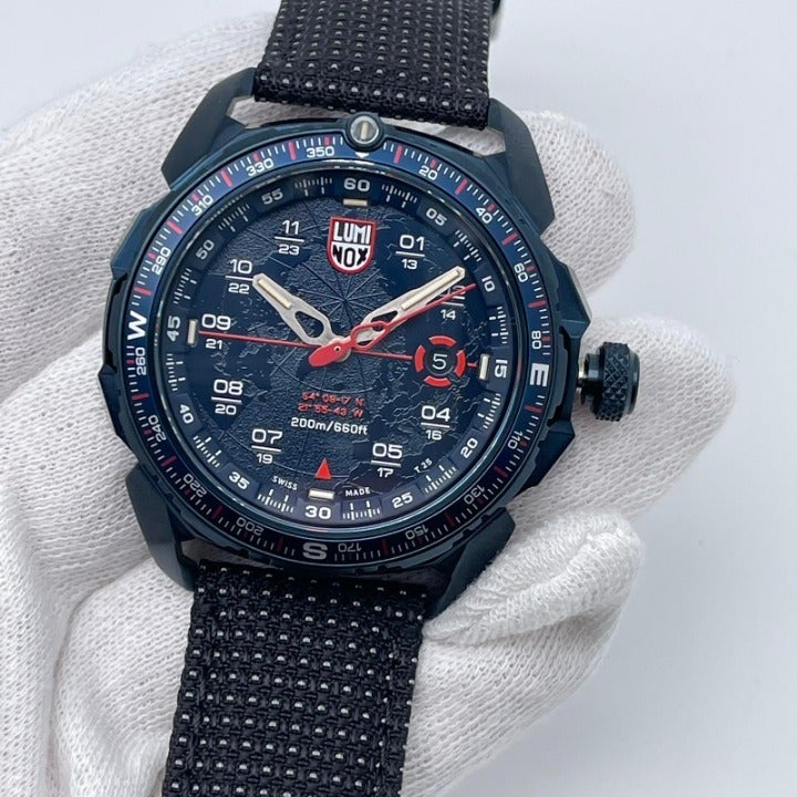 Luminox Ice-Sar Arctic 46mm Stainless Steel Blue Dial Quartz Mens Watch XL.1203