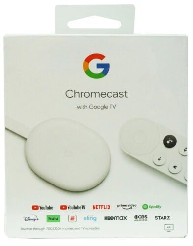 Amazon.com: Chromecast with Google TV (HD) - Streaming Stick