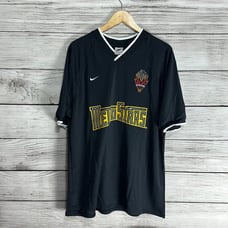 VINTAGE NIKE METROSTARS MLS NEW YORK RED BULLS 1996 1998 JERSEY SOCCER FOOTBALL