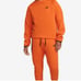 Nike orange jogger set men’s