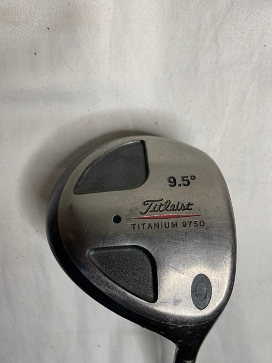 Titleist 975D Titanium Driver 9.5 Deg Graphite Stiff Flex Right-Hand