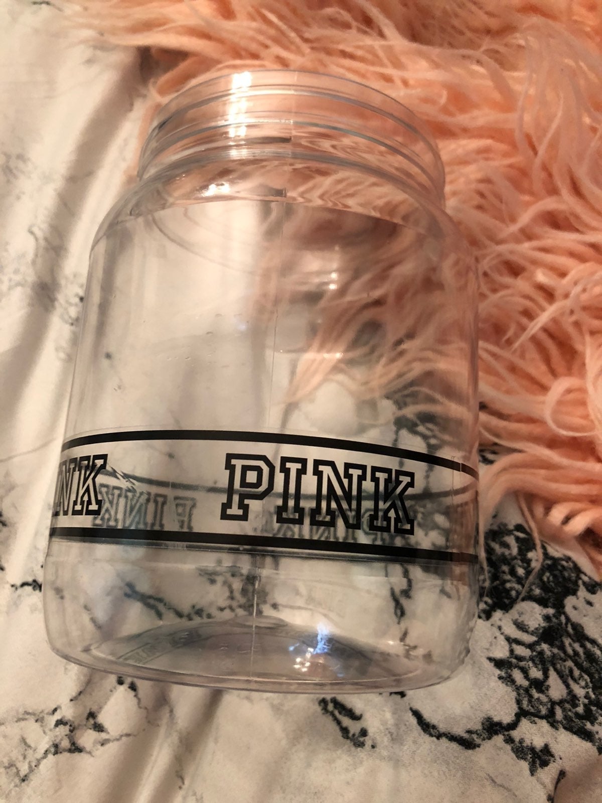 Victoria's Secret Pink Large Size Clear
