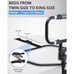 Heavy Duty Bed Rail for Senior & Elderly and People Falling Out of Bed