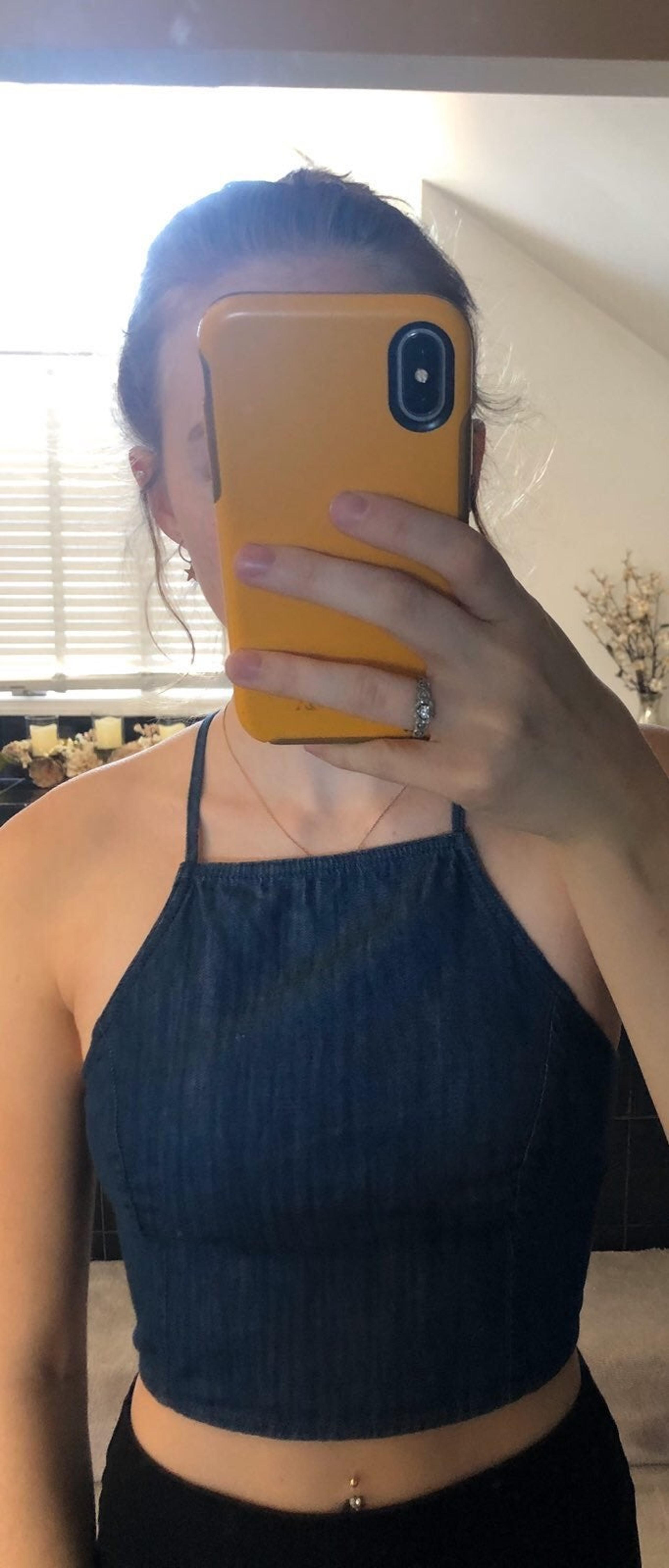 Hollister cropped tank top