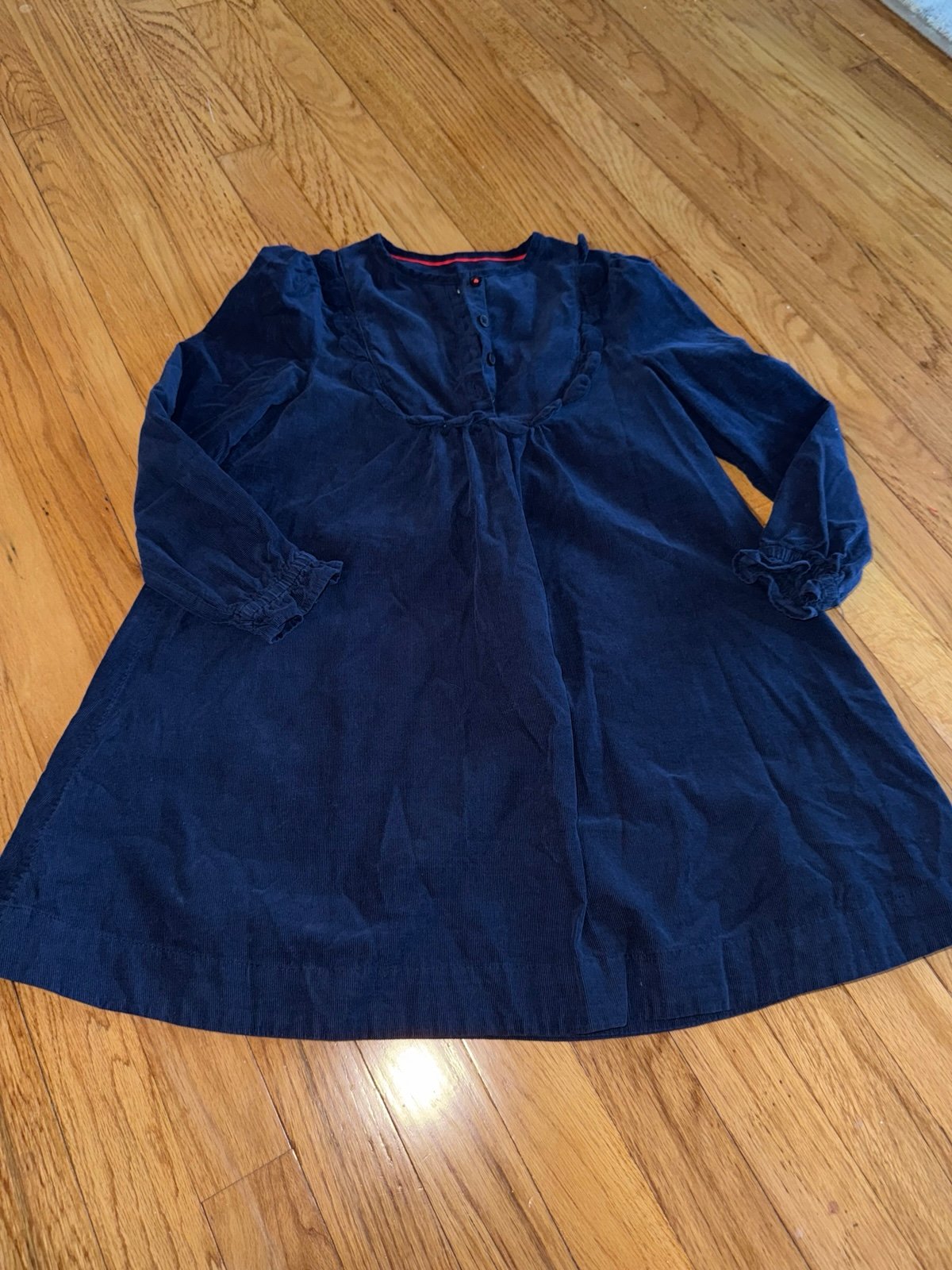 Mini Boden Navy Blue Dress