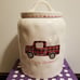 SUPER DIMPLY FARMHOUSE TRUCK TREE LG CANISTER