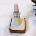 Sterling Silver Pearl Butterfly Ring