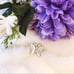 Sterling Silver Pearl Butterfly Ring