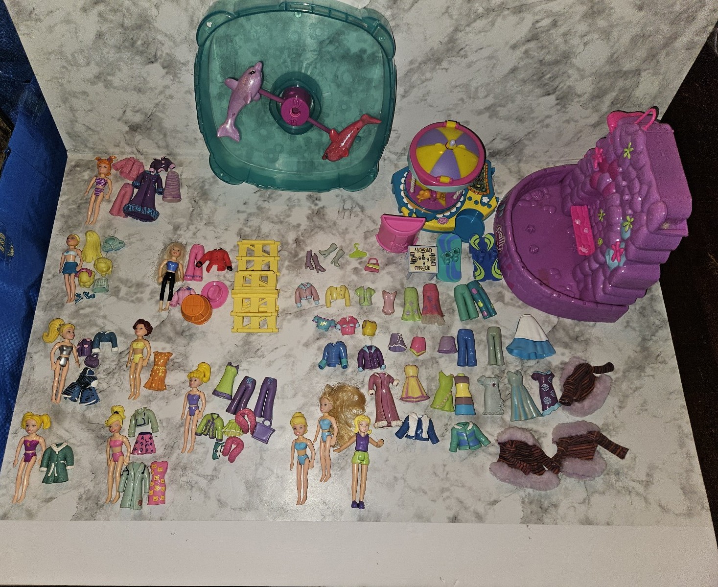 Polly pocket huge lot!